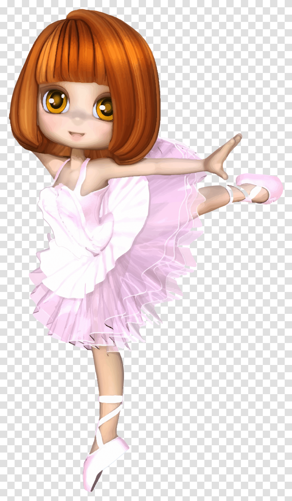 Download Dancing Anime Girl Image For Free Anime Girl, Doll, Toy, Dance, Person Transparent Png