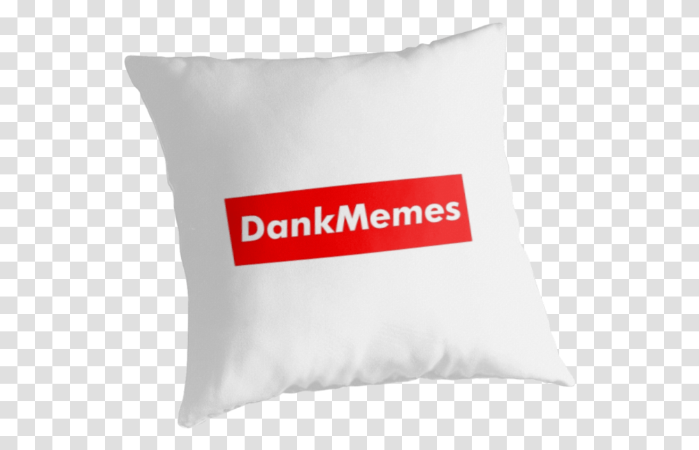 Download Dank Memes Supreme Box Logo University Of Arizona Solid, Pillow, Cushion Transparent Png