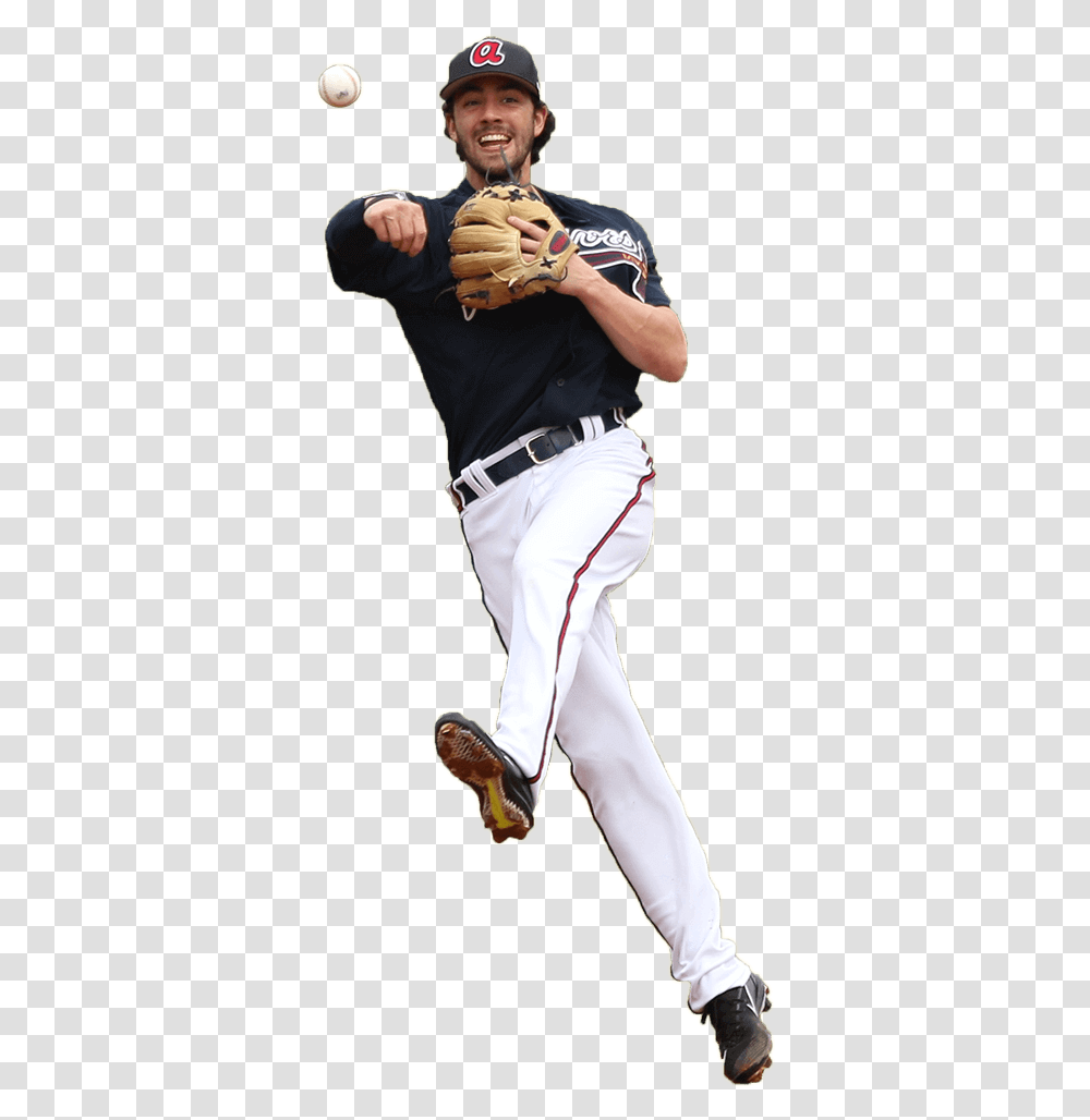 Download Dansby Swanson Throwing A Ball Dansby Swanson, Clothing, Apparel, Person, Human Transparent Png