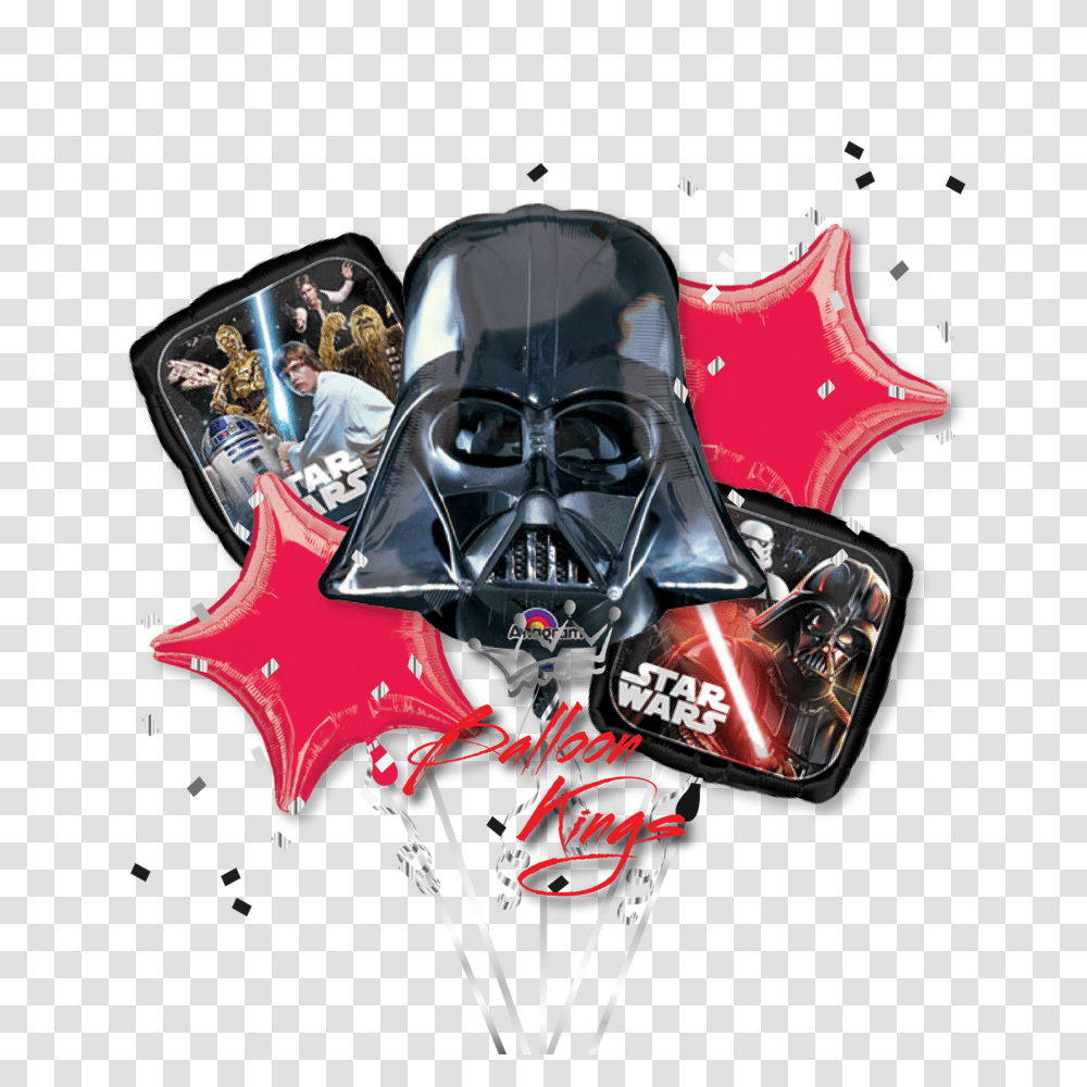Download Darth Vader Bouquet Shape Star Wars Darth Vader Star Wars, Person, Human, Graphics, Electronics Transparent Png