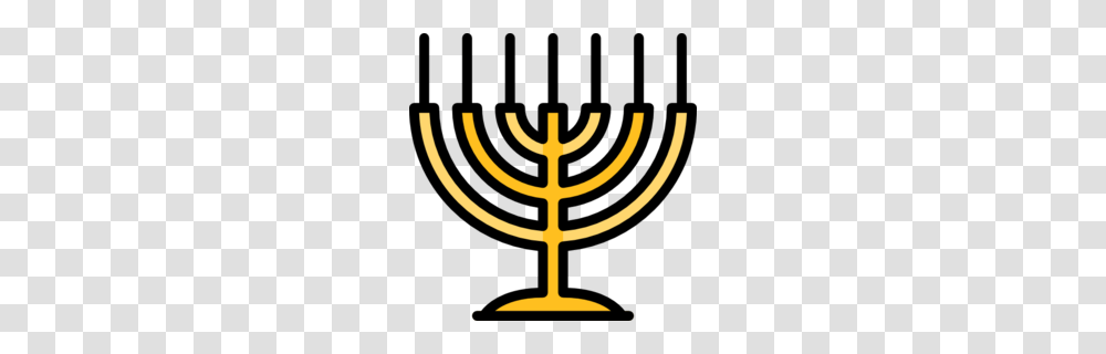 Download Day Of Hanukkah Clipart Hanukkah Clip Art Menorah, Tree, Plant, Bonfire, Flame Transparent Png