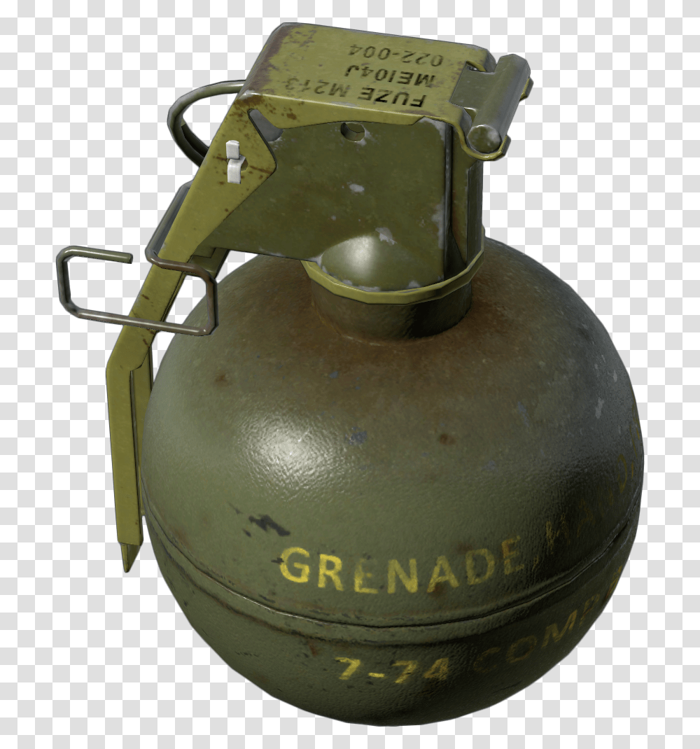 Download Dayz Grenade Image With No Lever, Bomb, Weapon, Weaponry Transparent Png