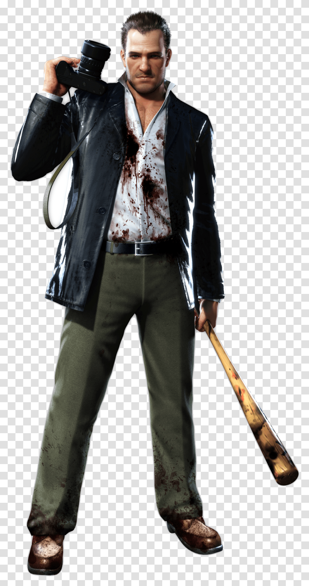 Download Dead Rising Pic Dead Rising Frank West, Person, Sleeve, Coat Transparent Png