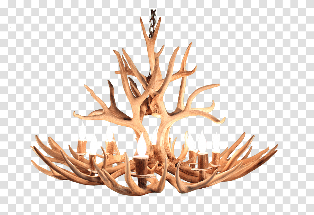 Download Deer Antlers Image Chandelier Transparent Png