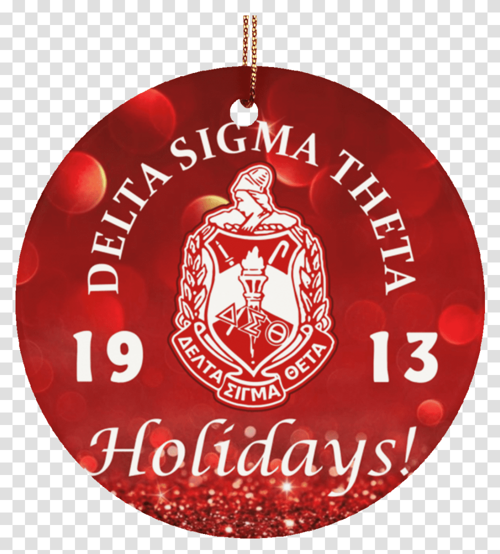 Download Delta Sigma Theta Christmas Ornaments Delta Sigma Delta Sigma Theta, Logo, Symbol, Trademark Transparent Png