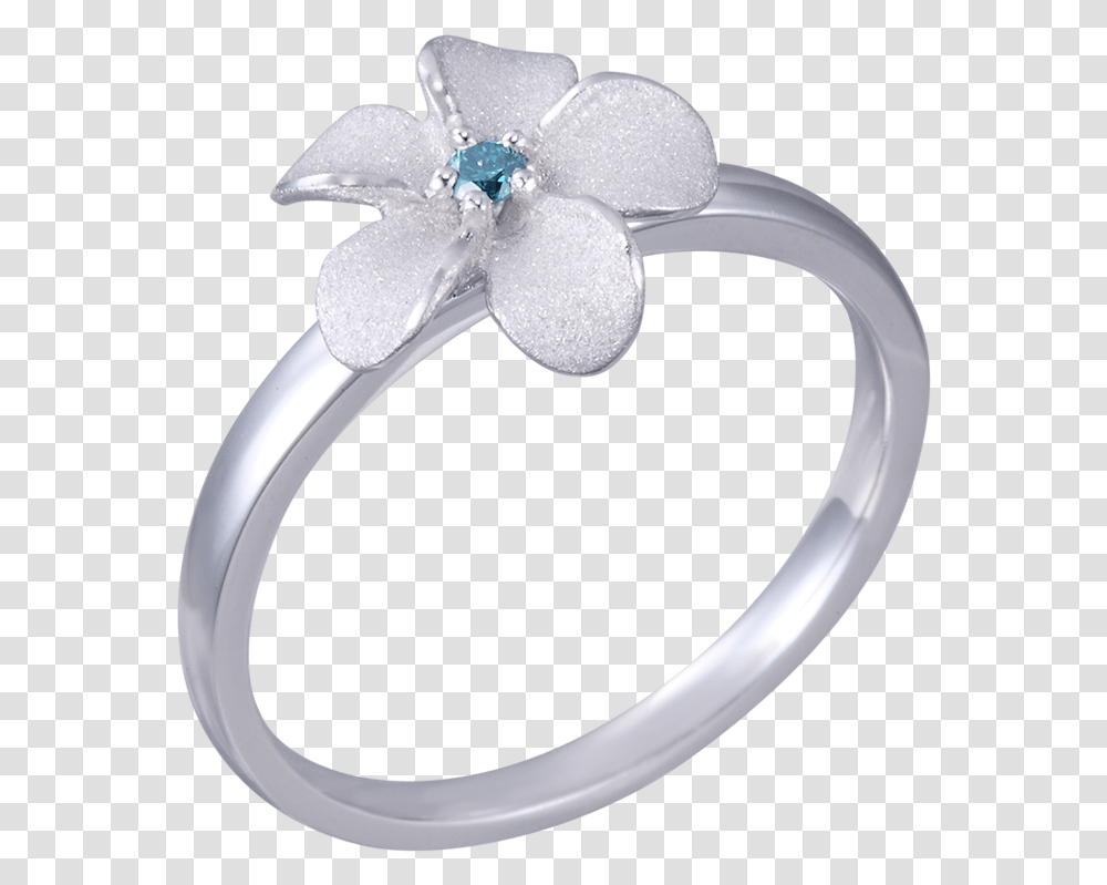 Download Denny Wong 10mm Plumeria Flower Ring Ring Ring, Accessories, Accessory, Jewelry, Silver Transparent Png