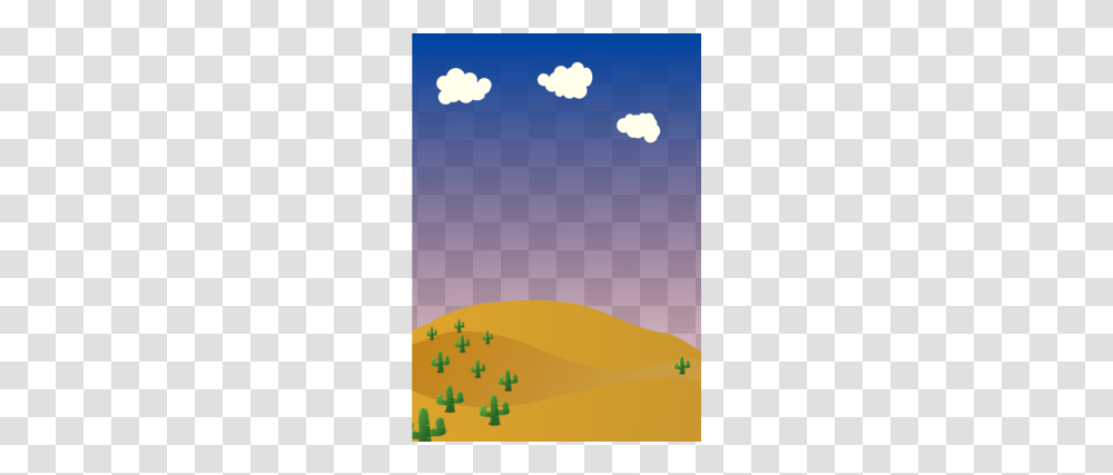 Download Desert Background Clipart Desert Clip Art Sky, Nature, Outdoors, Plant, Land Transparent Png