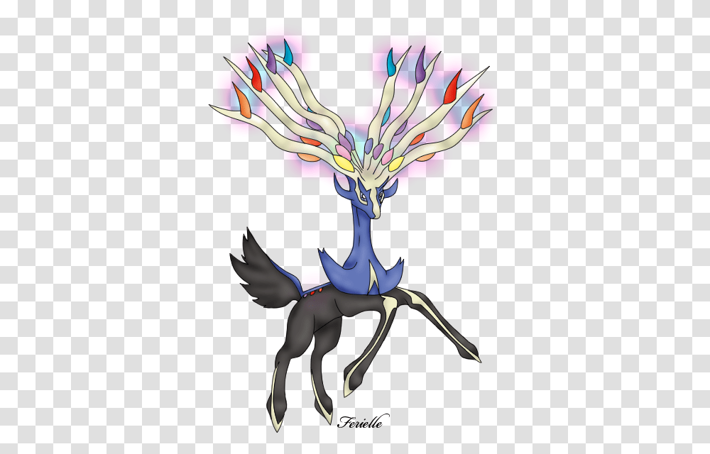 Download Dessin De Pokemon Xerneas Pokemon Xerneas Para Colorear, Art, Graphics Transparent Png