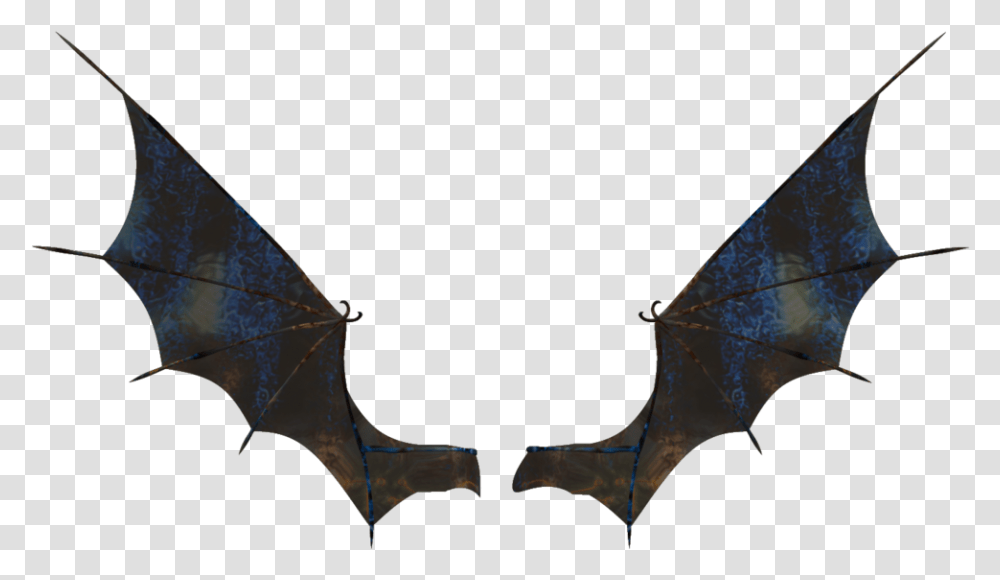 Download Devil Wings Image With No Black Dragon Wings, Wildlife, Animal, Mammal, Bat Transparent Png