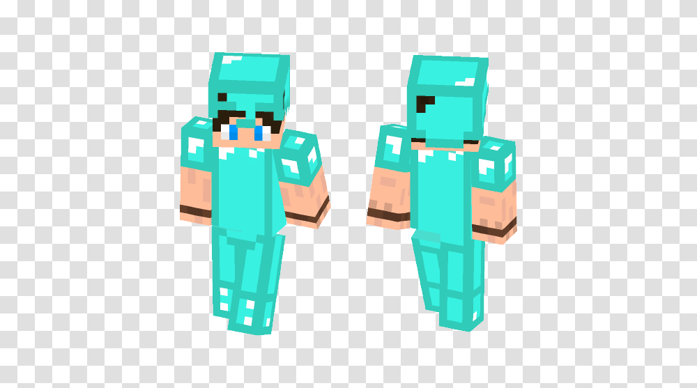 Download Diamond Armor Minecraft Skin For Free Superminecraftskins, Green Transparent Png