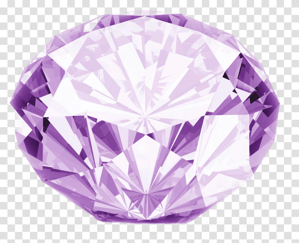 Download Diamond Free Image And Clipart Diamond Purple Background, Gemstone, Jewelry, Accessories, Accessory Transparent Png