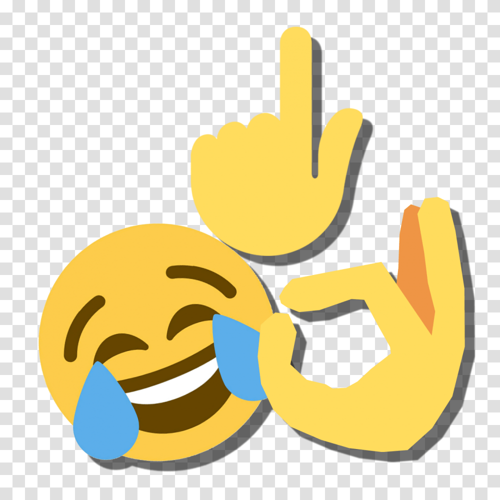 Download Discord Emoji Laughing Crying Tears Emoji Tee Discord Laughing Emote, Animal Transparent Png