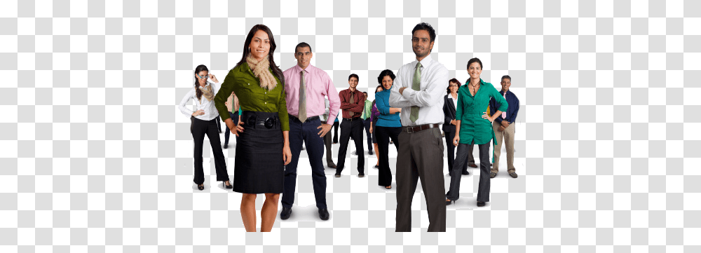 Download Diverse Business People Full Size Image, Clothing, Person, Sleeve, Long Sleeve Transparent Png