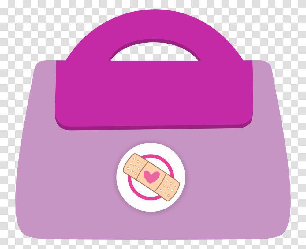 Download Doc Mcstuffins Bag Clipart Bag Clip Art Bag Pink, First Aid, Bandage Transparent Png