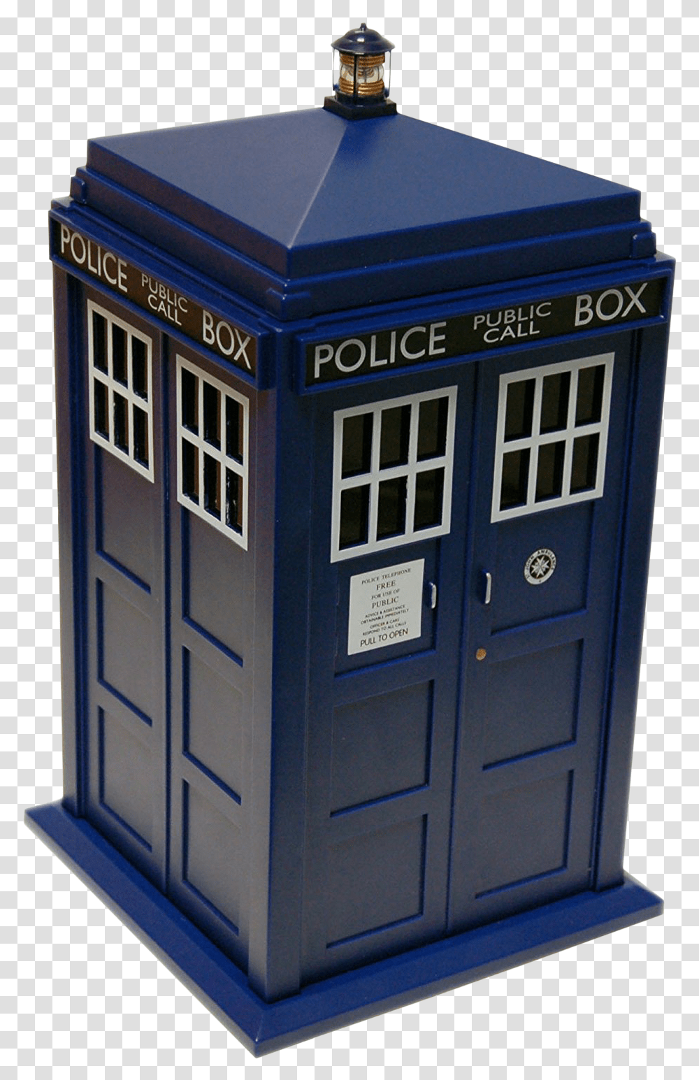 Download Doctor Doctor Who Tardis Cookie Jar With Light Birthday Gifts For Nerds, Mailbox, Letterbox, Kiosk, Tin Transparent Png