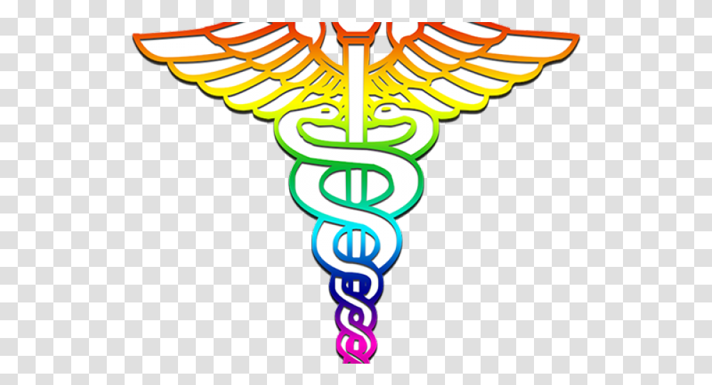 Download Doctor Symbol Caduceus Symbol Nursing Logo, Emblem, Cross, Weapon, Weaponry Transparent Png