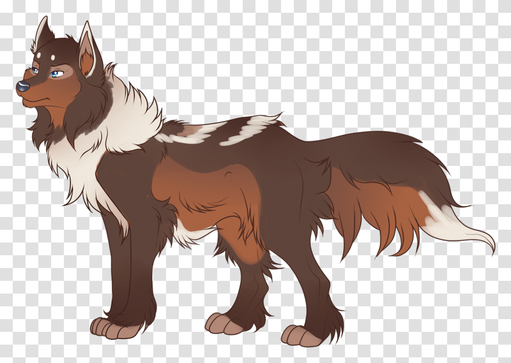 Download Dog Wolf Design Brown Wolf Pup Anime, Animal, Mammal, Horse, Pet Transparent Png