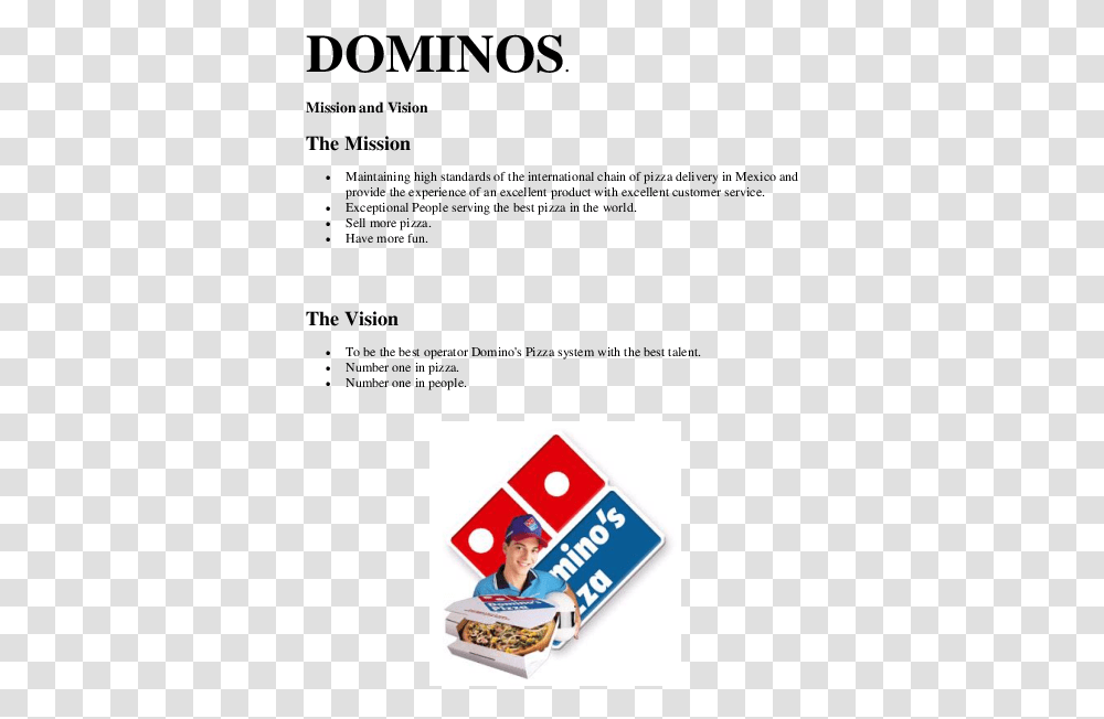 Download Dominos Pizza Hd Pizza, Label, Text, Person, Human Transparent Png