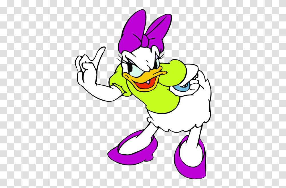 Download Donald Duck Clipart Sad Daisy Duck Angry, Person, Graphics, People, Elf Transparent Png