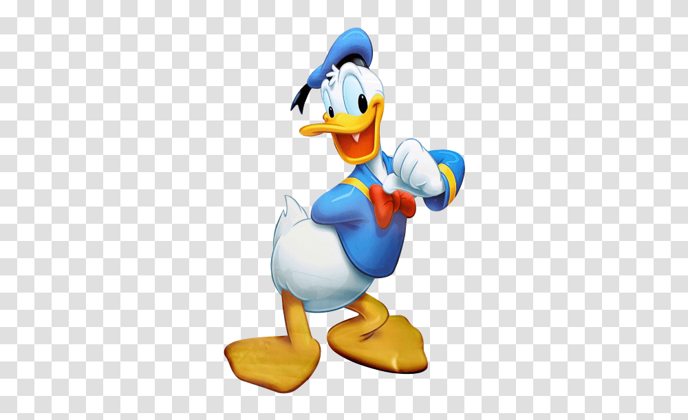 Download Donald Duck Free Image And Clipart, Toy, Figurine, Animal, Bird Transparent Png