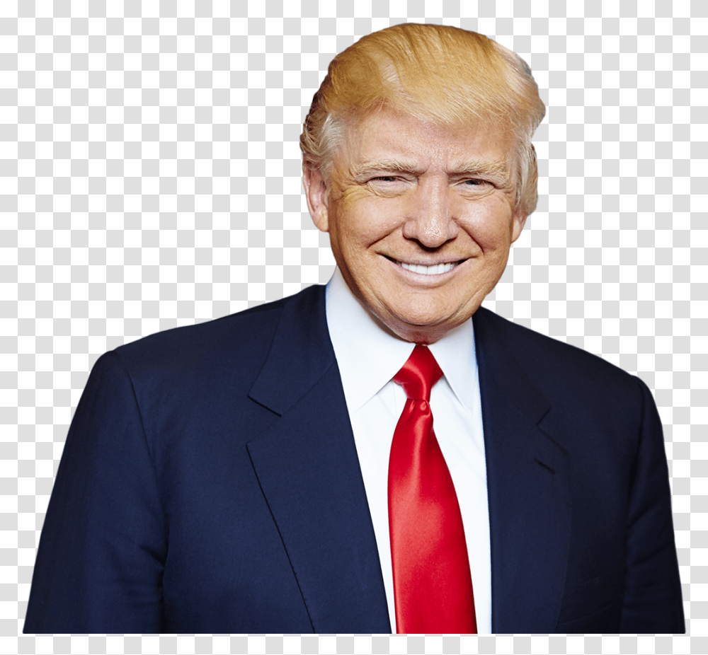 Download Donald Trump Trump, Tie, Accessories, Suit, Overcoat Transparent Png