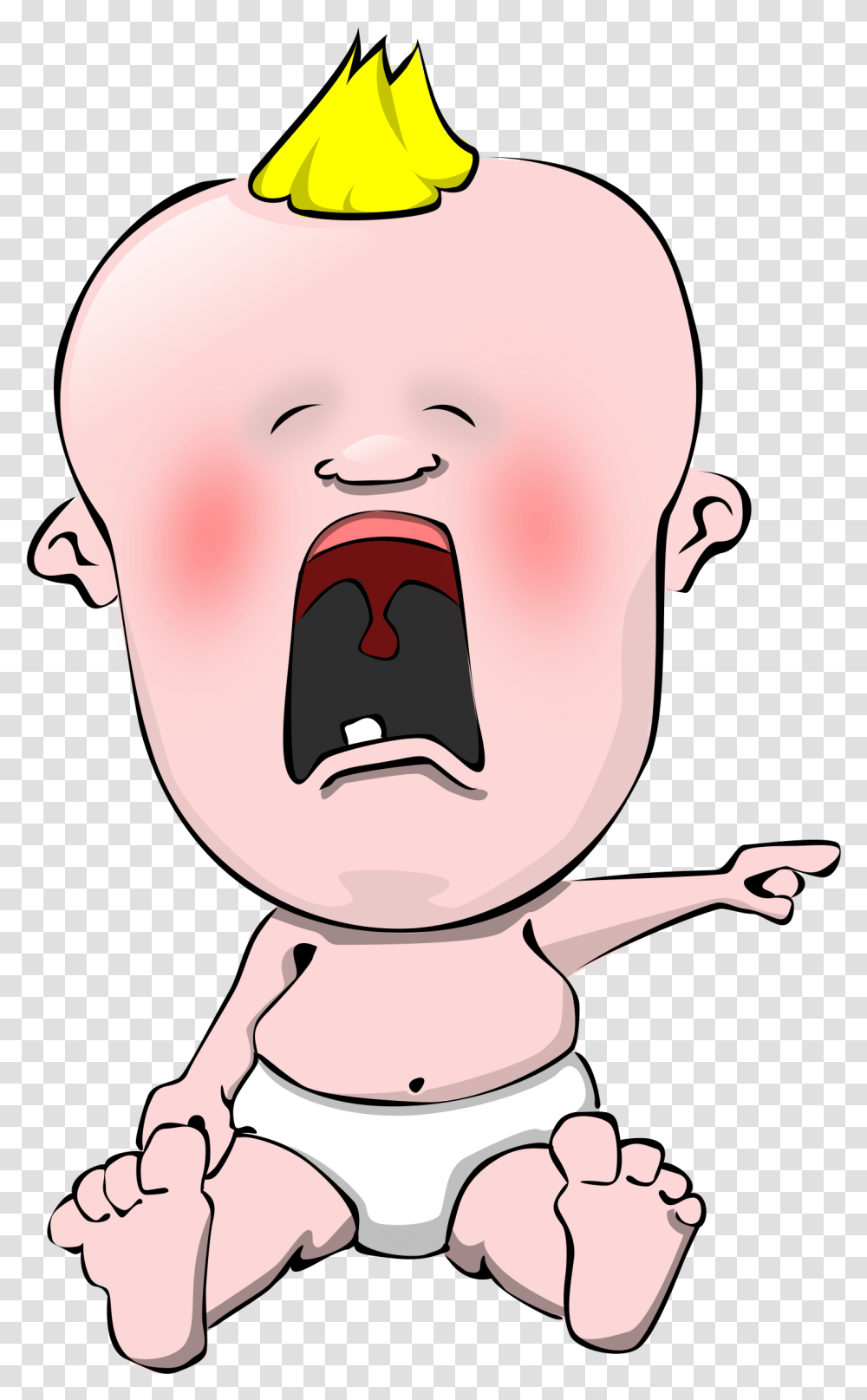 Download Dont Cry Baby Whining Clipart, Mouth, Tongue, Throat Transparent Png
