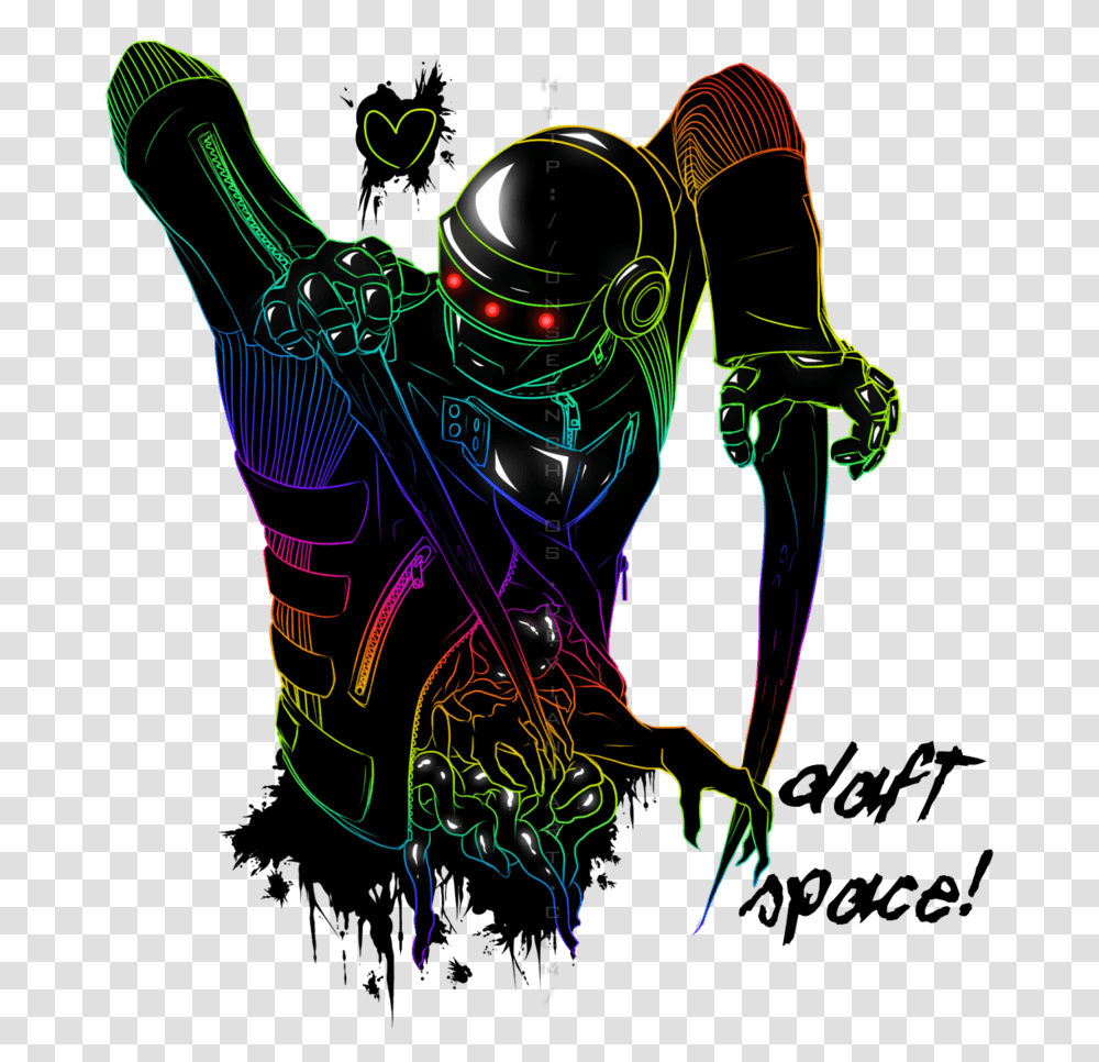 Download Don't Daft Punk Is Dead Image With No Dead Space Death Art, Astronaut, Helmet, Clothing, Apparel Transparent Png
