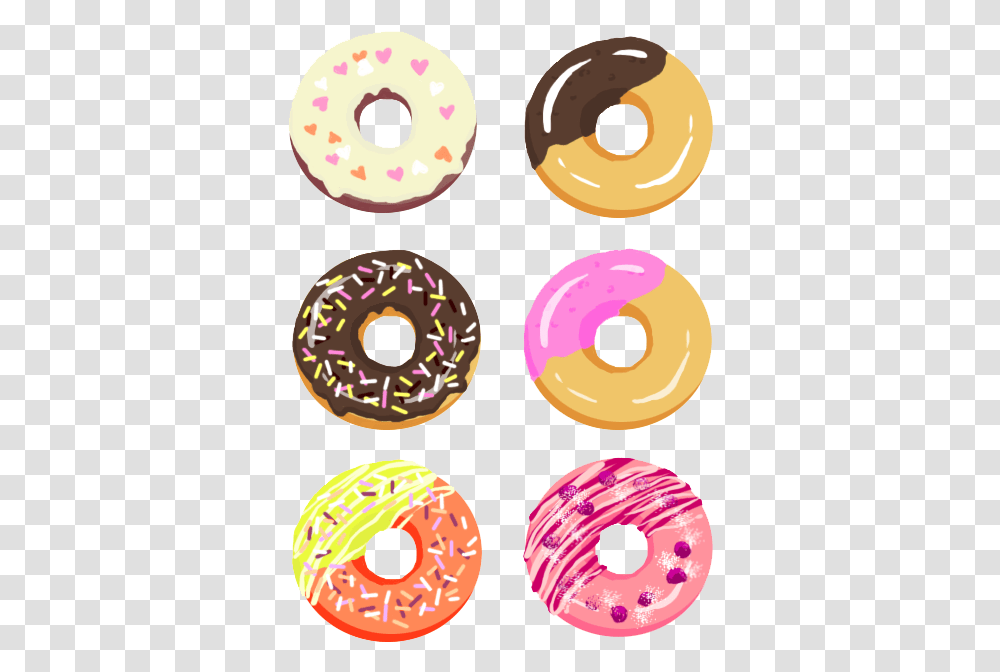 Download Donuts Clipart Watercolor Donut Illustration Donut Drawing, Pastry, Dessert, Food, Bread Transparent Png