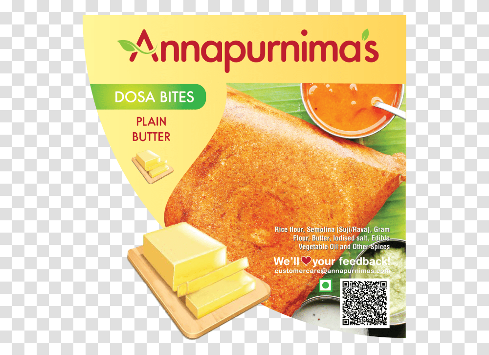Download Dosa, QR Code, Food, Bread Transparent Png