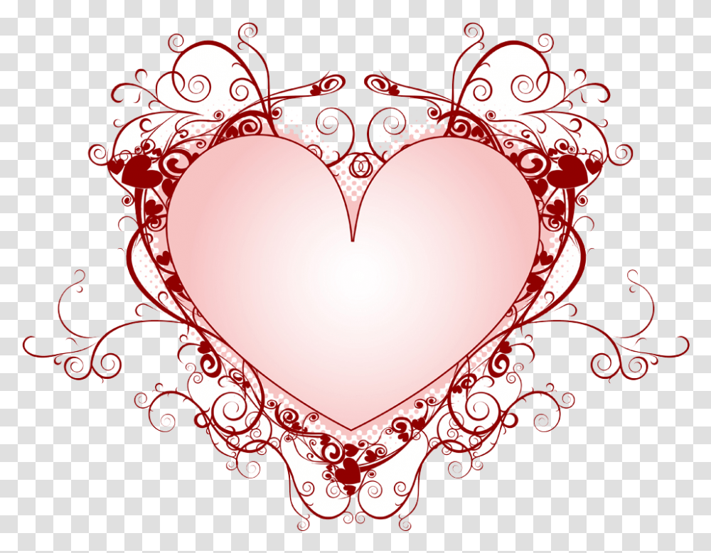 Download Double Heart Emoji Samples Of Wedding Heart Design, Painting Transparent Png