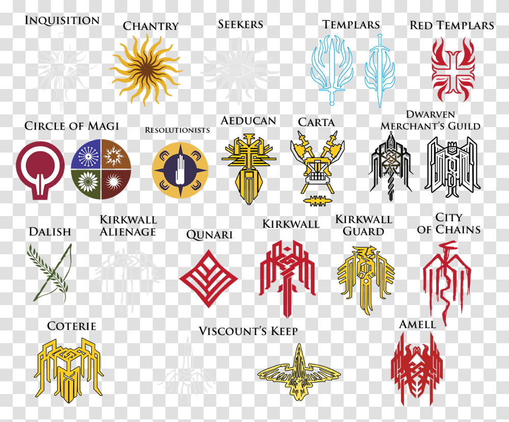 Download Dragon Age Symbols And Meanings Dragon Age Dragon Age Inquisition Symbols, Logo, Trademark, Emblem, Star Symbol Transparent Png