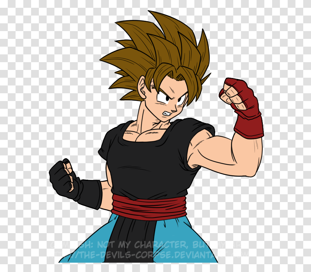 Download Dragon Ball Oc Dan Hd Uokplrs Dragon Ball Oc, Hand, Person, Human, Sport Transparent Png