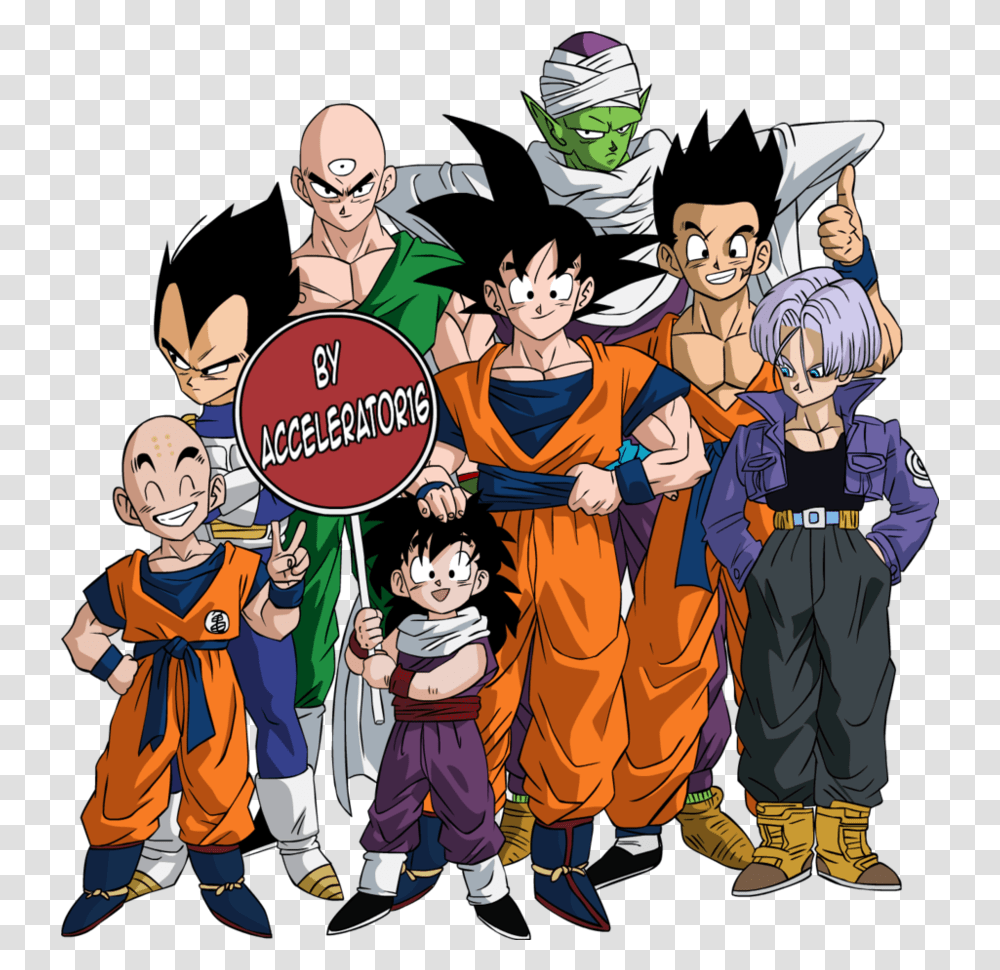 Download Dragon Ball Z Characters Photos Free Goku Dragon Ball Z Characters, Comics, Book, Person, Human Transparent Png