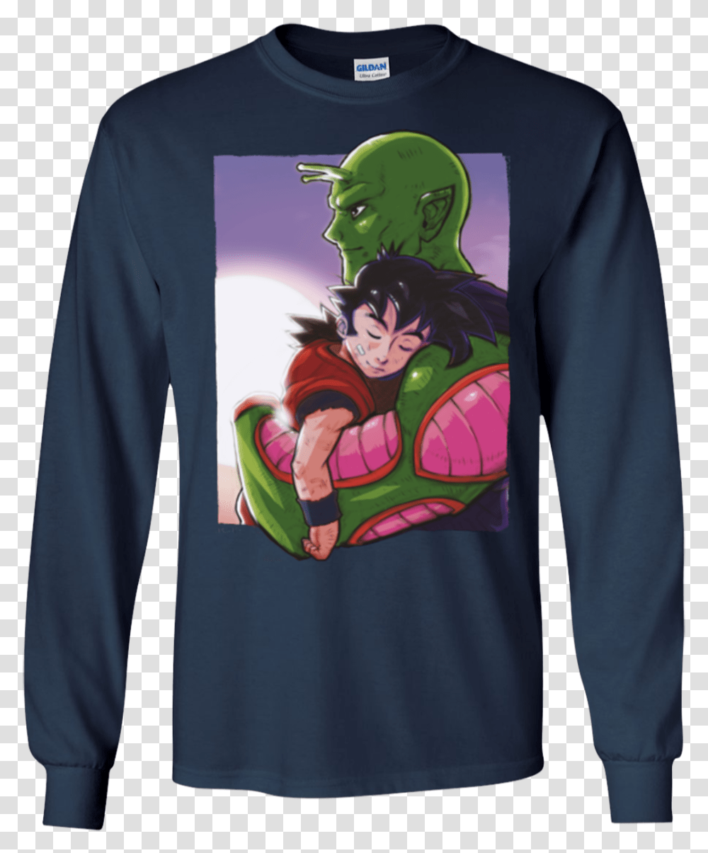 Download Dragon Balls Piccolo Shirts Father & Son Hoodies Father Son Dbz Tattoo, Sleeve, Clothing, Apparel, Long Sleeve Transparent Png