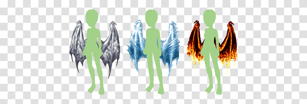 Download Dragon Wings Dragon Wings On People, Art, Angel, Archangel, Symbol Transparent Png