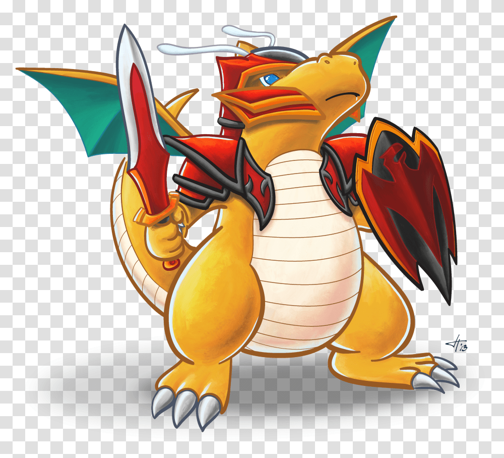 Download Dragonite Dragon Knight Transparent Png