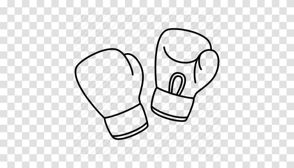 Download Draw Boxing Gloves Clipart Boxing Glove Clip Art, Footwear, Bag Transparent Png