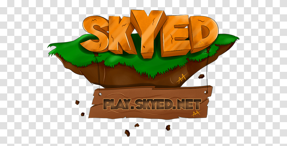 Download Draw You A Nice Minecraft Server Logo Illustration, Plant, Text, Vegetation, Outdoors Transparent Png