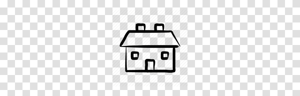 Download Drawn House Clipart House Cottage Drawing House, Stencil, Pac Man, Treasure Transparent Png