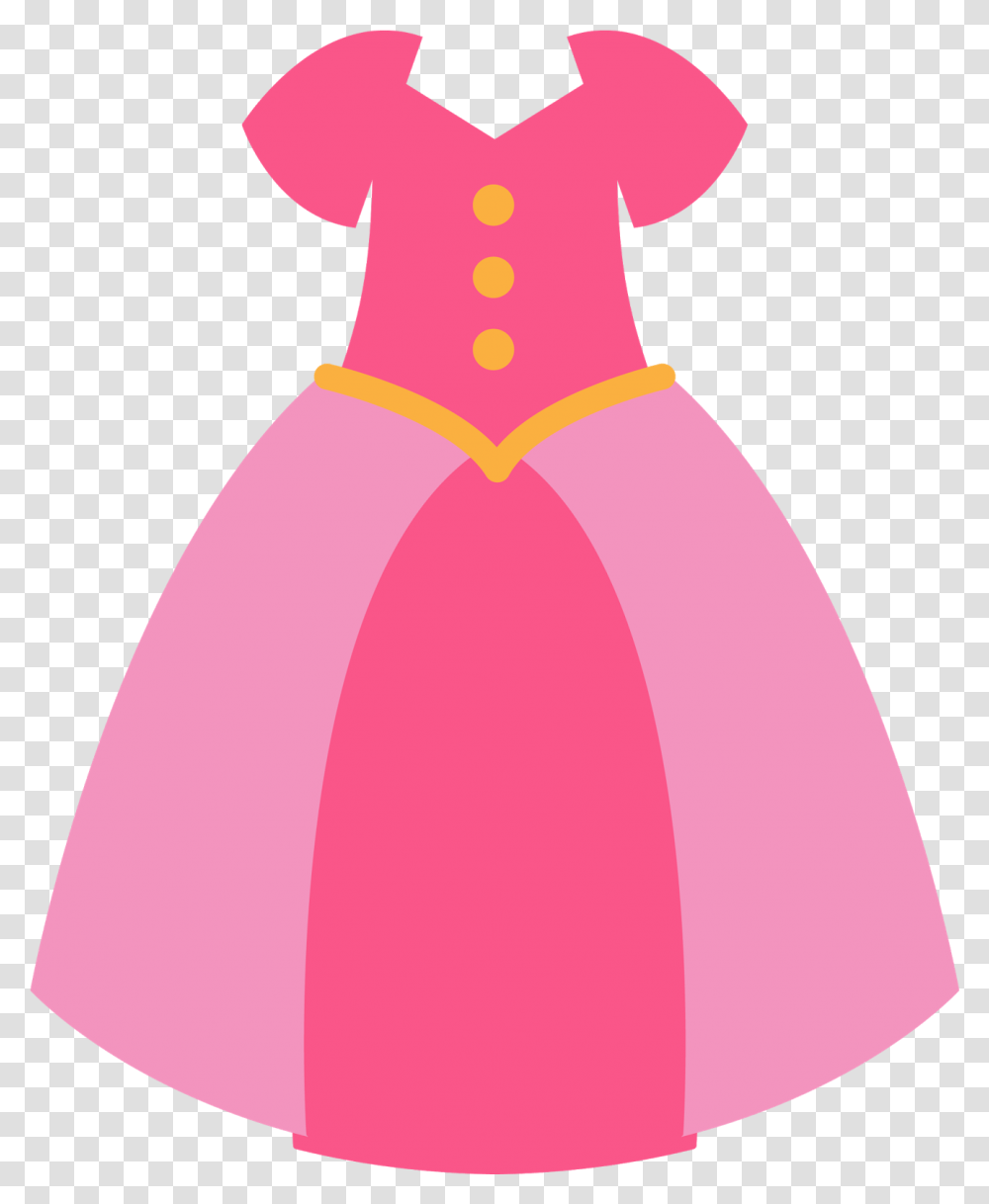 Download Dress Clipart Princess Dress Clipart, Clothing, Apparel, Female, Figurine Transparent Png