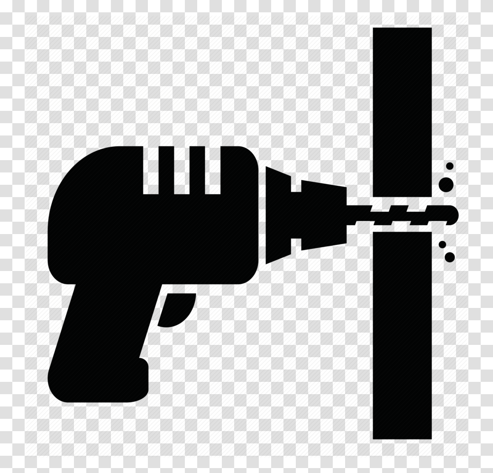 Download Drilling Clipart Augers Computer Numerical Control, Tool, Power Drill, Gun, Weapon Transparent Png