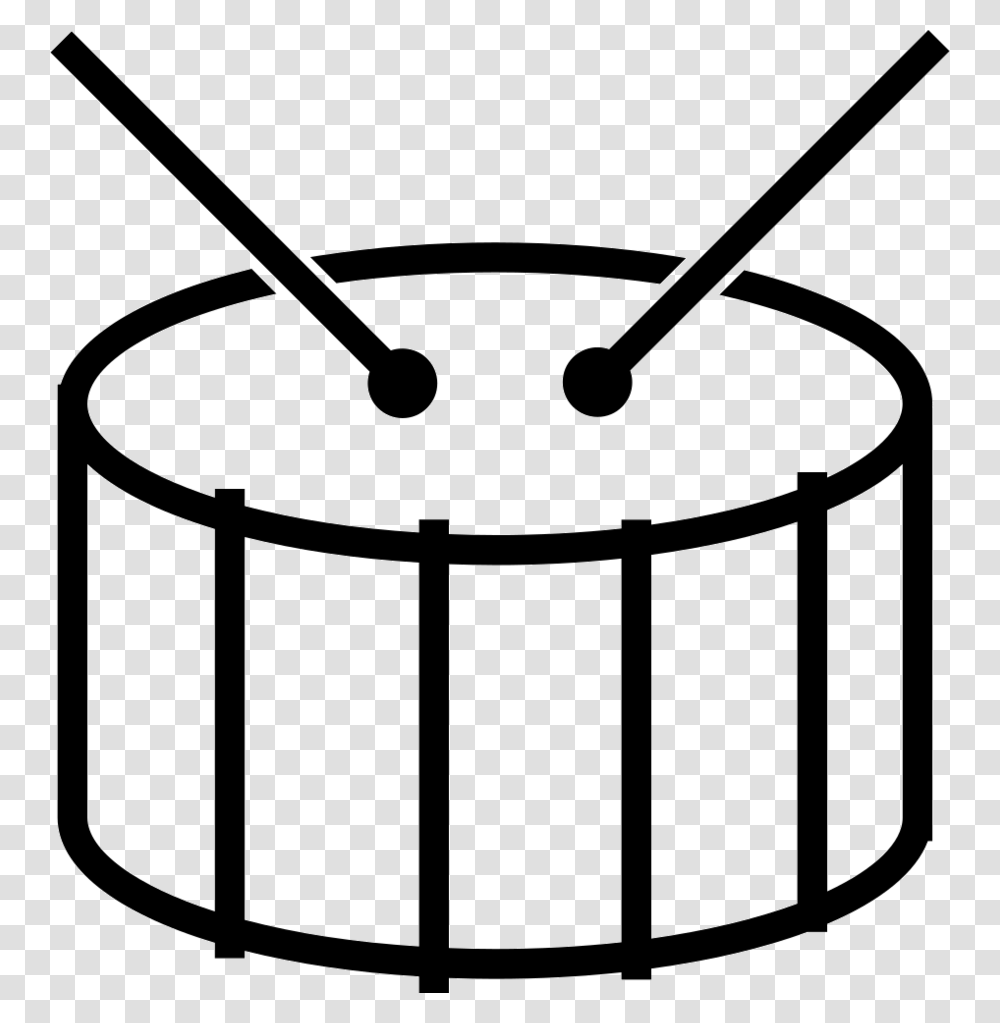 Download Drums Symbol Clipart Drum Kits Percussion Drum Line, Bow, Musical Instrument, Pot, Dutch Oven Transparent Png