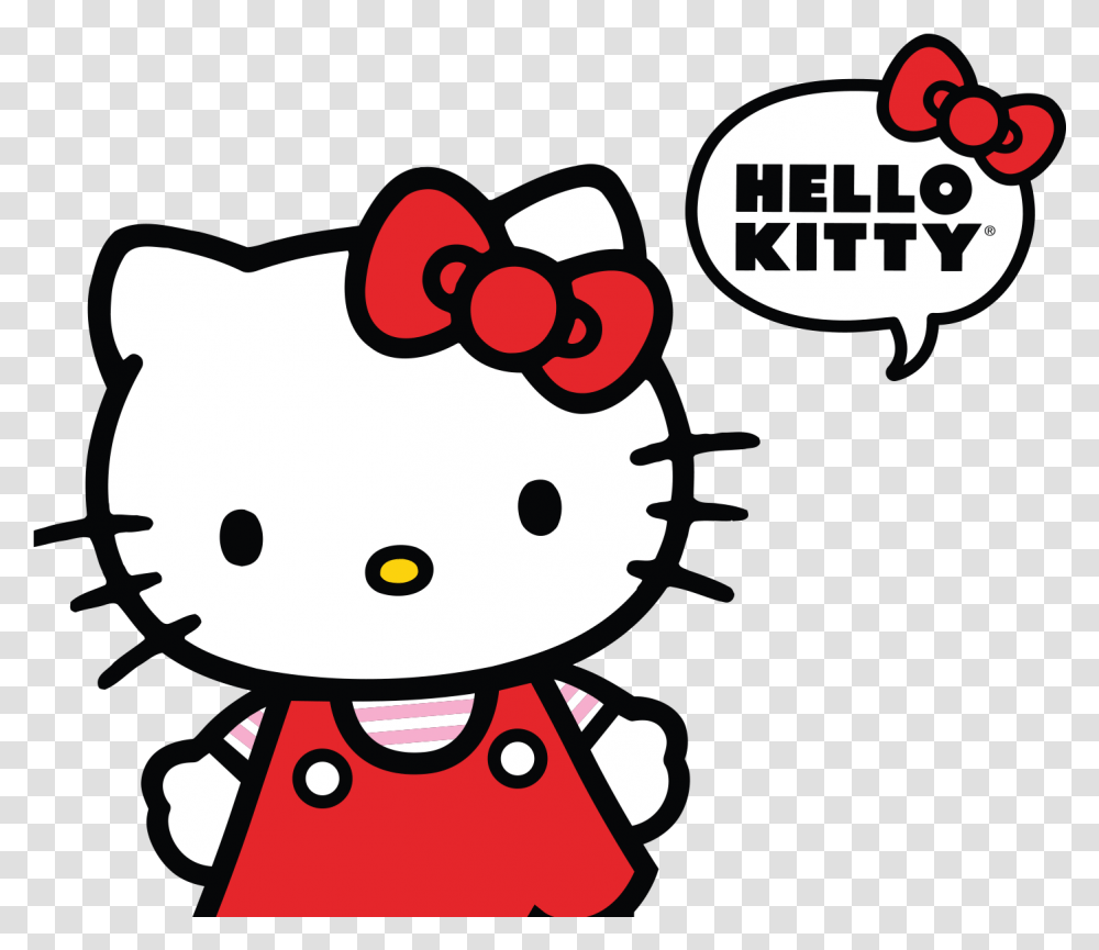 Download Drunk Hello Kitty Red Hello Kitty, Toy, Label, Text, Art Transparent Png