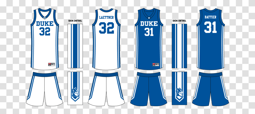 Download Duke Duke Basketball Jersey Design Image With Romeo Miller Usc Basketball, Shirt, Clothing, Apparel, Text Transparent Png