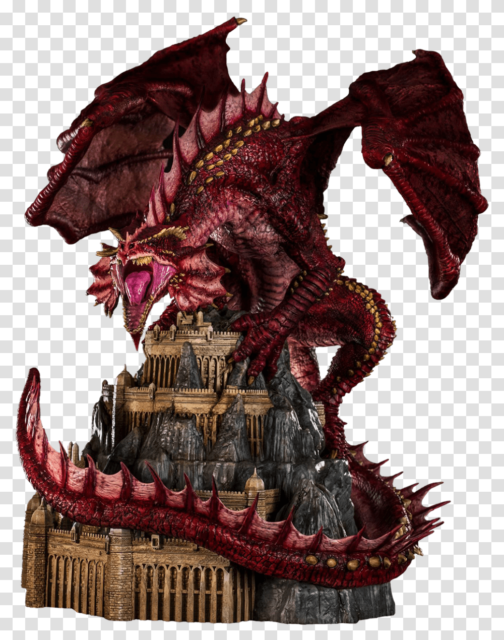Download Dungeons & Dragons Klauth Red Dragon Full Size Klauth Red Dragon, Painting, Art Transparent Png