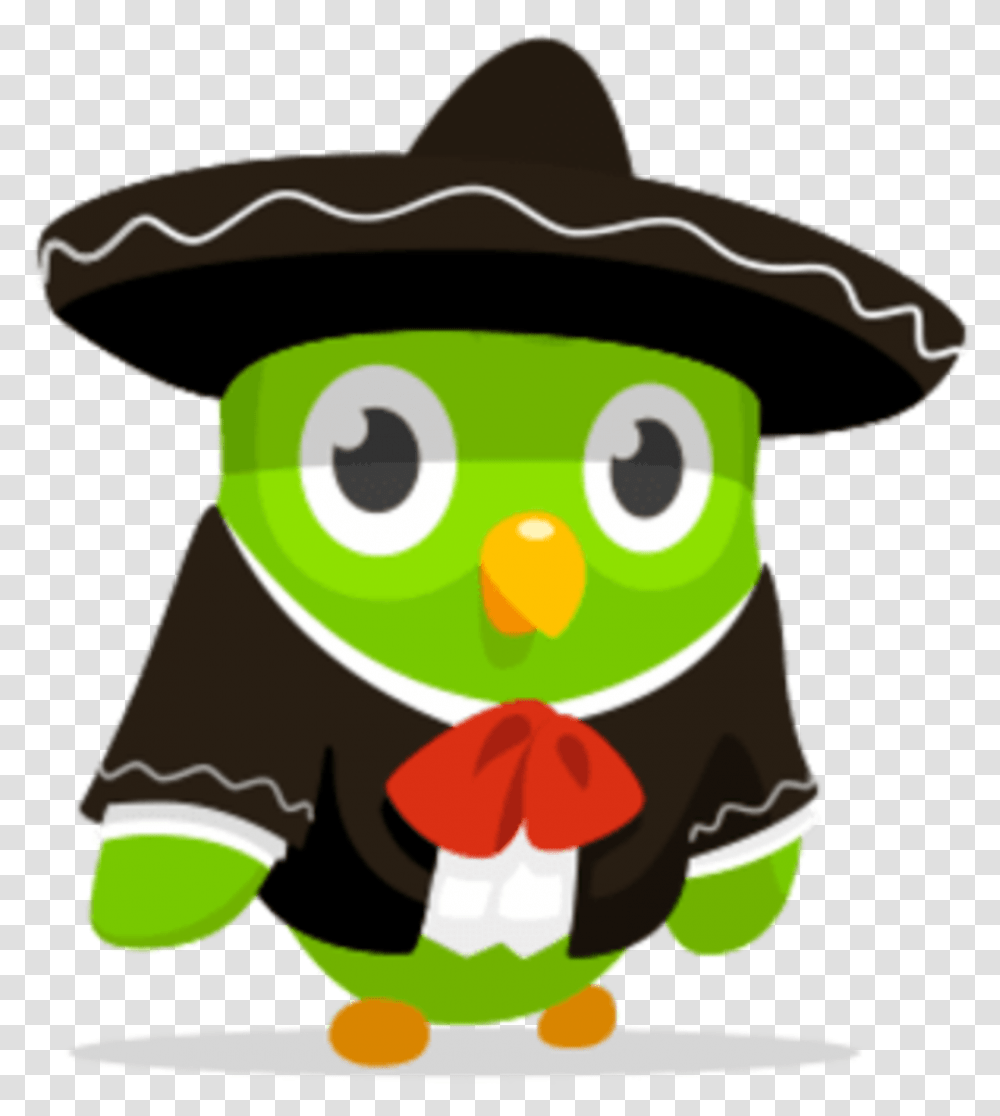 Download Duolingo Spanish Image Duolingo Espanol, Clothing, Apparel, Sombrero, Hat Transparent Png