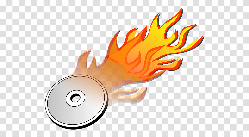 Download Dvd Burn Burning Hot Fire Flame Cd Burn Cd On Fire Clipart, Light, Lobster, Seafood, Sea Life Transparent Png