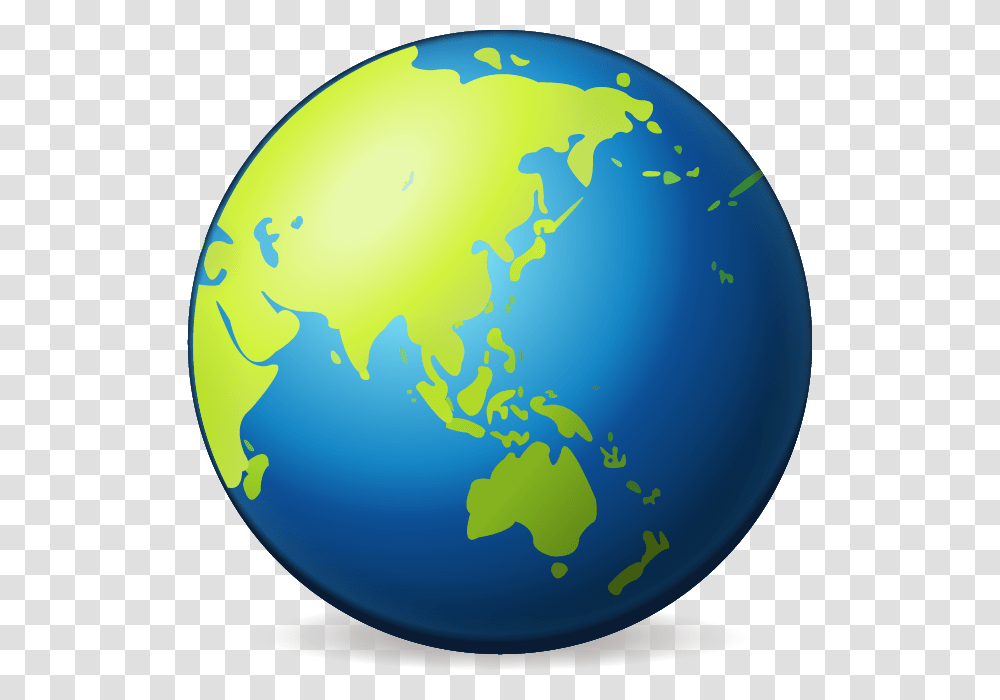 Download Earth Globe Asia Emoji Image In Emoji Island, Outer Space, Astronomy, Universe, Planet Transparent Png