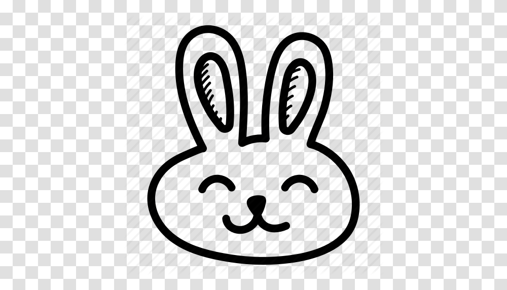 Download Easter Bunny Emoji Clipart Easter Bunny Domestic Rabbit, Piano, Leisure Activities, Musical Instrument, Pottery Transparent Png