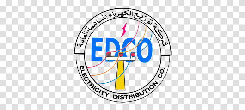Download Edco Jordan Logo 5 By Deanna Edco Jordan Circle, Symbol, Trademark, Text, Emblem Transparent Png